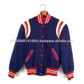 Veste varsity sur mesure Noir Rouge unisexe